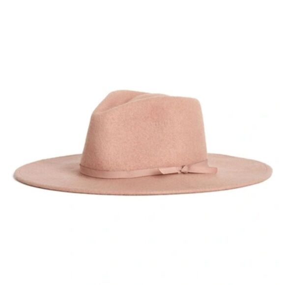 🆕👒BRIXTON Ashley Felt Hat In Blush - Picture 3 of 10